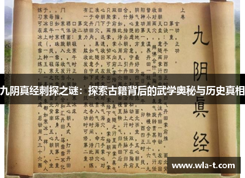 九阴真经刺探之谜：探索古籍背后的武学奥秘与历史真相