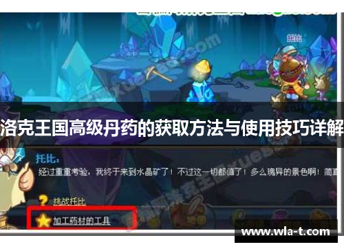 洛克王国高级丹药的获取方法与使用技巧详解